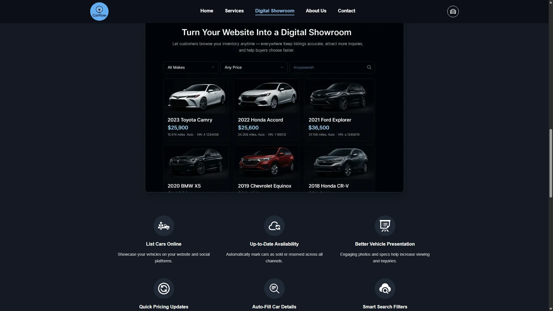 Digital Showroom Preview