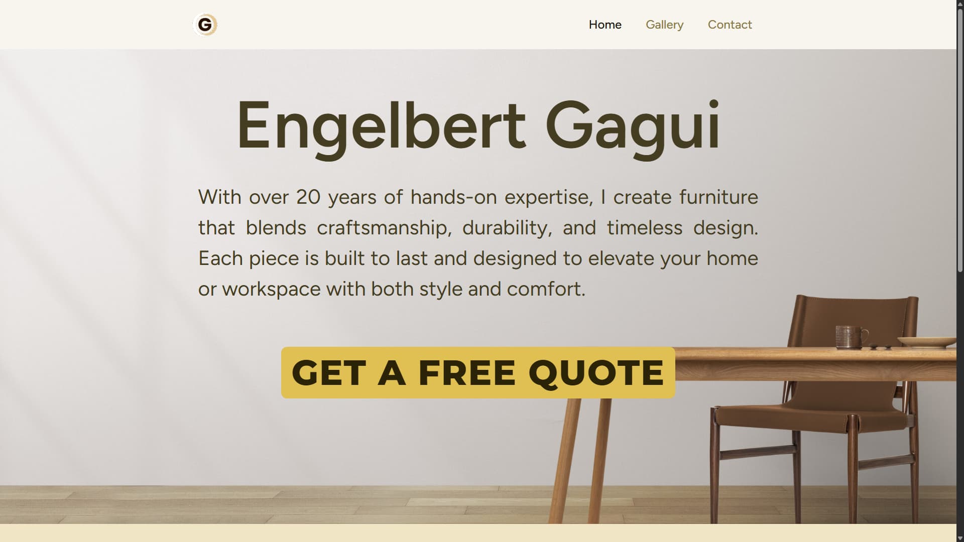Our Furniture Website