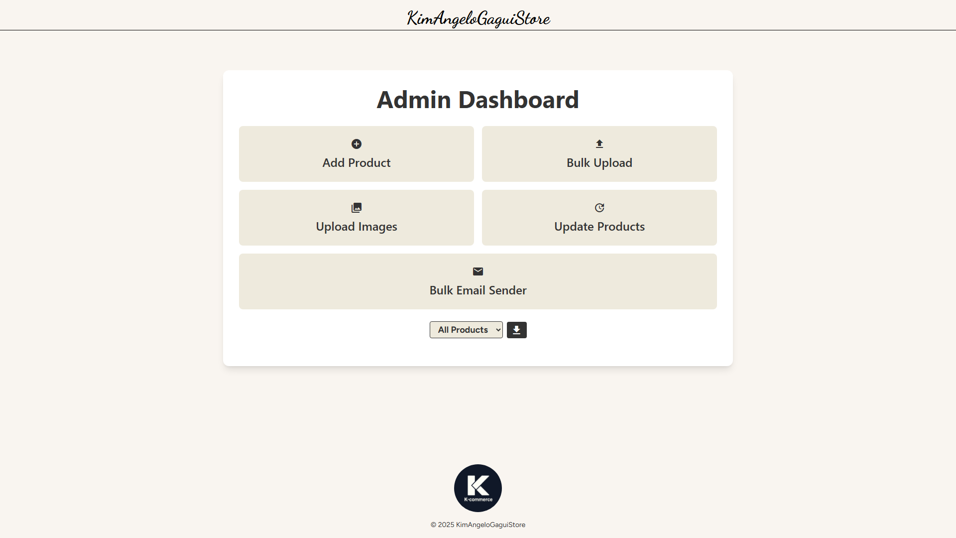 Admin Dashboard Features Preview