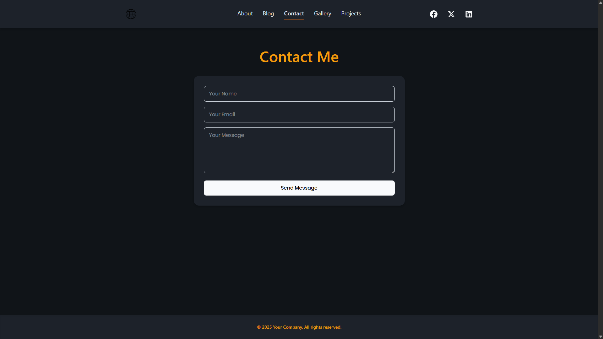 Contact Page